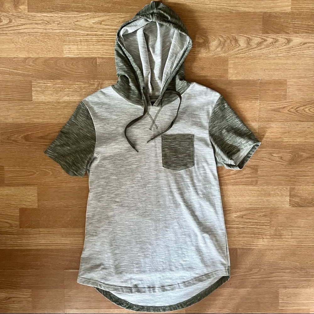 NWOT Hooded Shirt